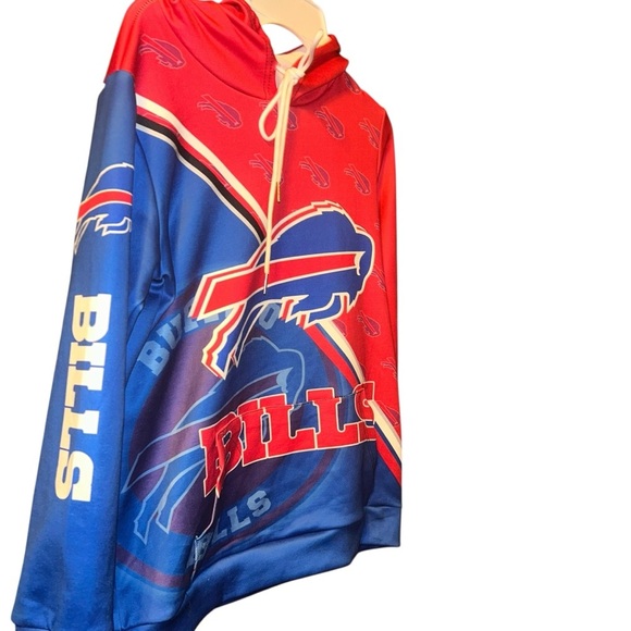 Nfl Buffalo Bills kids hoody hoodie top size Large 10 - Picture 2 of 4